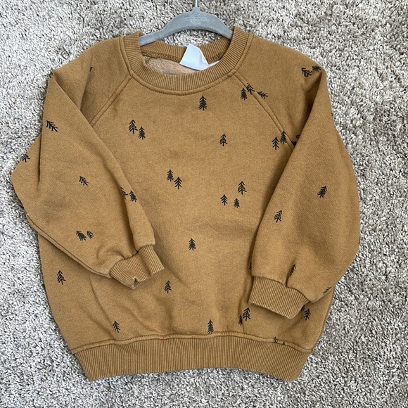 Zara Sweatshirt with Trees - Picture 7 of 10